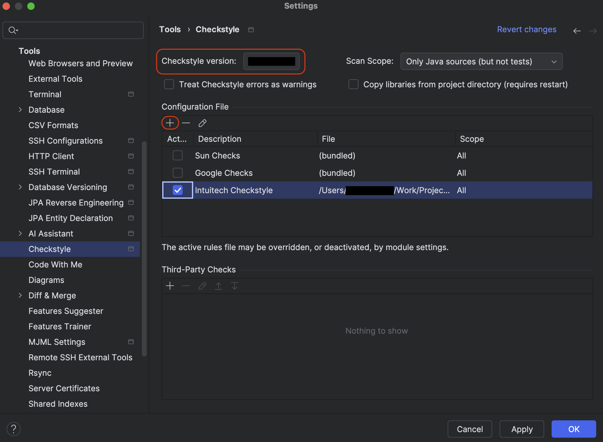 CheckStyleNotificationConfig