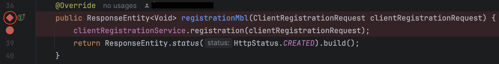 MethodBreakpoint