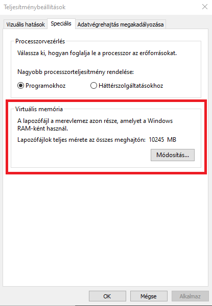 PerformanceSettings