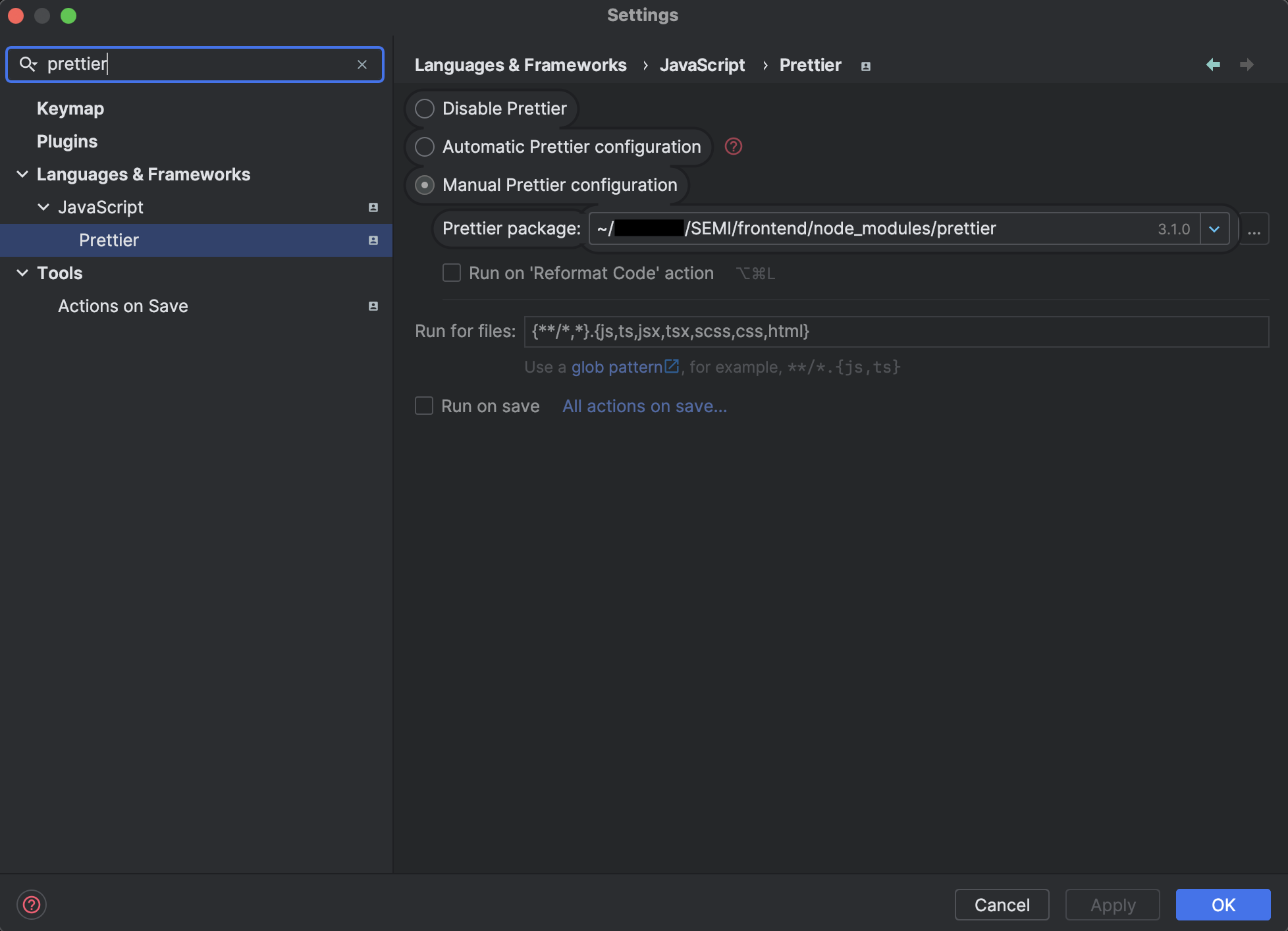 PrettierConfig