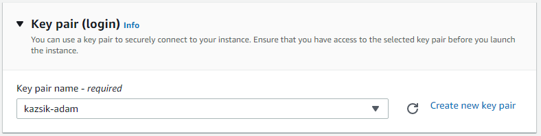SelectKeyPair