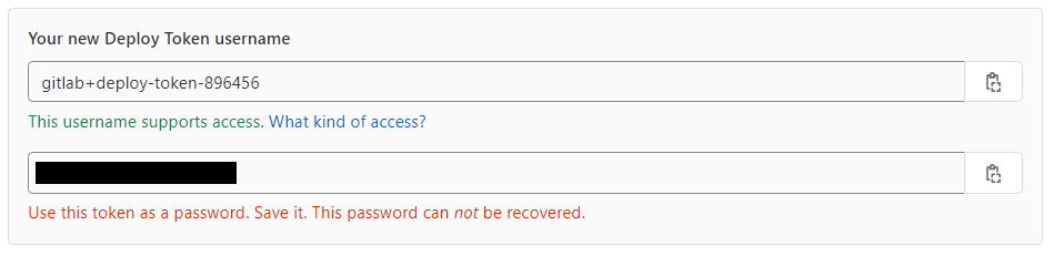 DeployTokenPassword