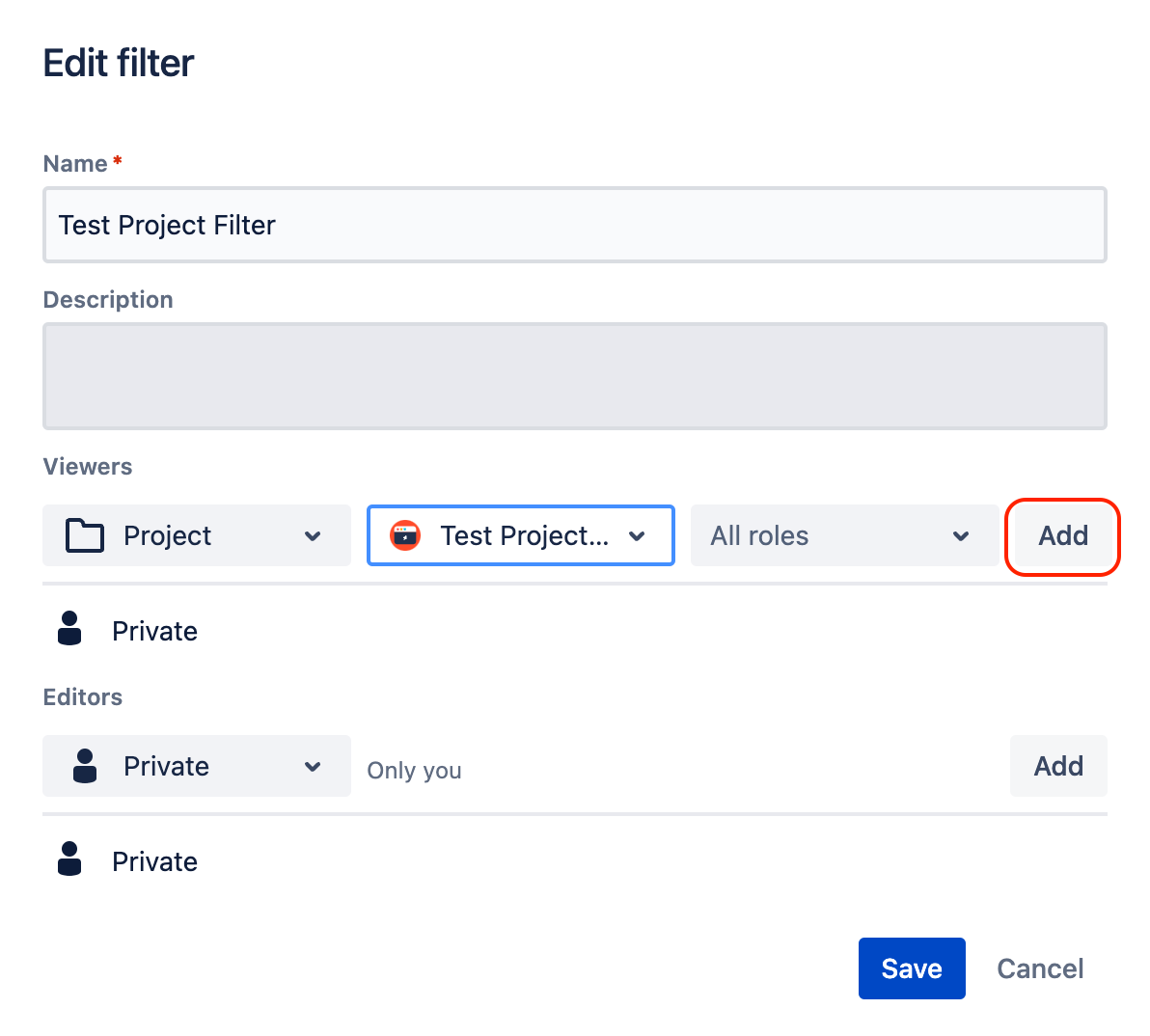 EditFilterShares