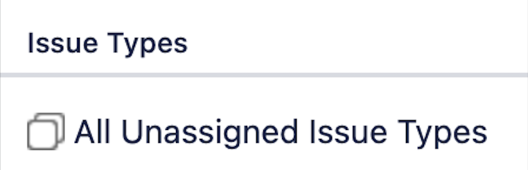 IssueTypes